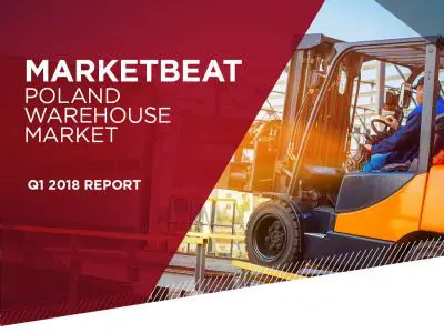 Marketbeat: Poland warehouse market - Q1 2018 [REPORT] 